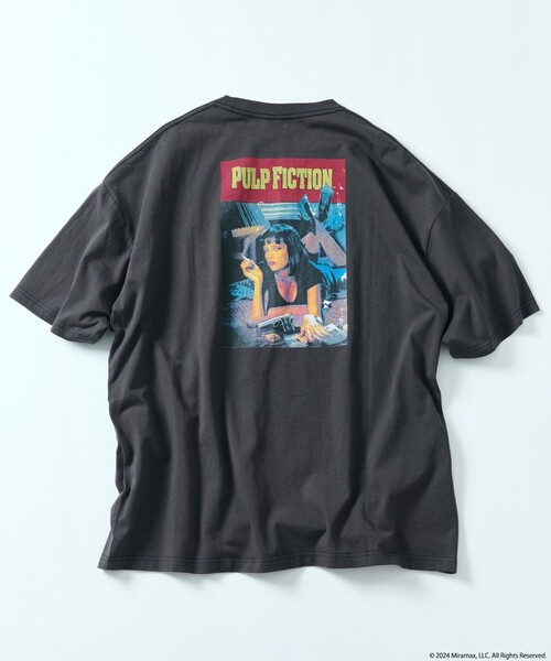 「FREAK'S STORE」 半袖Tシャツ LARGE ブラック メンズ_画像4