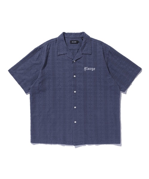 XLARGE（エクストラ ラージ） シャツ 半袖 S/S LACE SHIRT メンズ