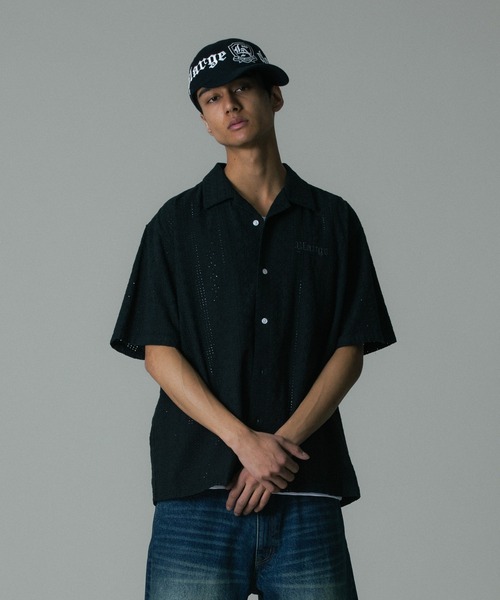 XLARGE（エクストラ ラージ） シャツ S/S LACE SHIRT メンズ