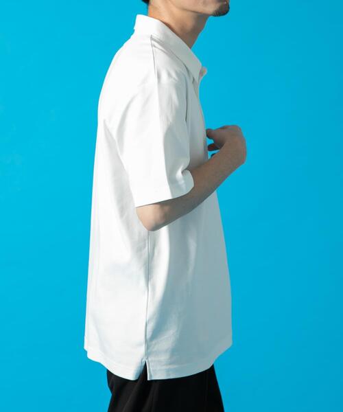 「URBAN RESEARCH ROSSO MEN」 半袖ポロシャツ X-LARGE ネイビー メンズ_画像7