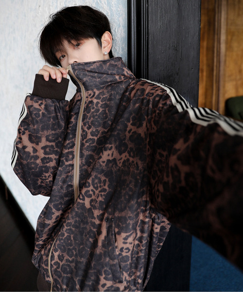 「neos」 ジャージブルゾン X-LARGE ベージュ メンズ_画像7