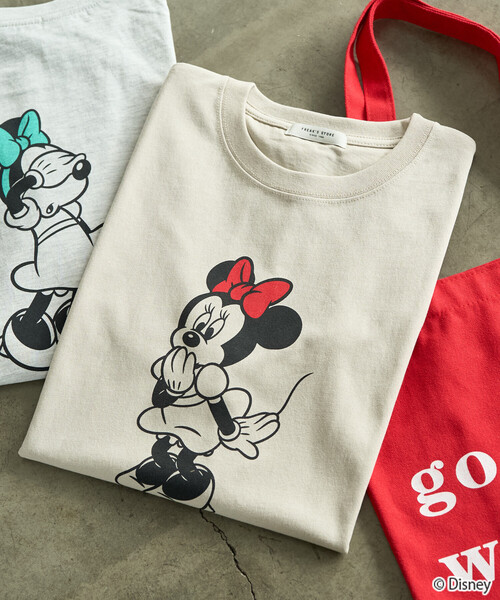 ミニーマウス ボタンアップTシャツ 28 FREAK'S STORE（フリークスストア） tシャツ 半袖 限定展開 別注