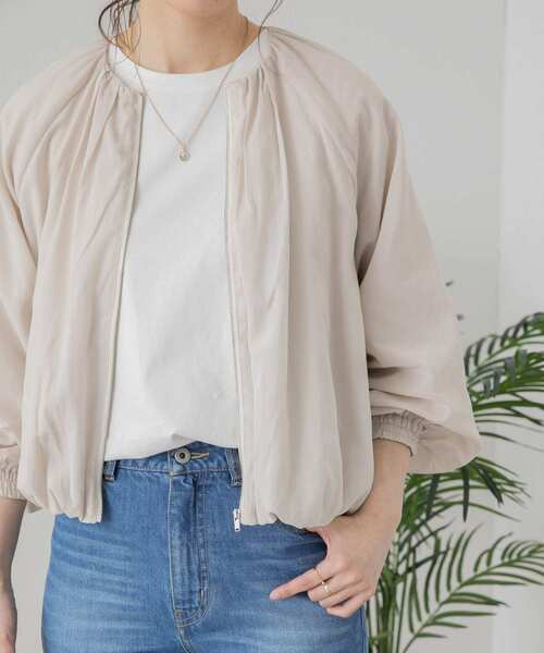 「URBAN RESEARCH Sonny Label」 ブルゾン FREE ネイビー レディース_画像8