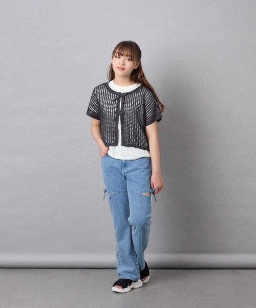 a.v.v（アー・ヴェ・ヴェ） パンツ 「130-160」「接触冷感/綿100