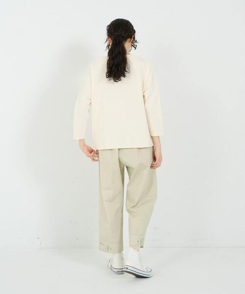 「conges payes ADIEU TRISTESSE」 7分袖カットソー FREE アイボリー レディース_画像6