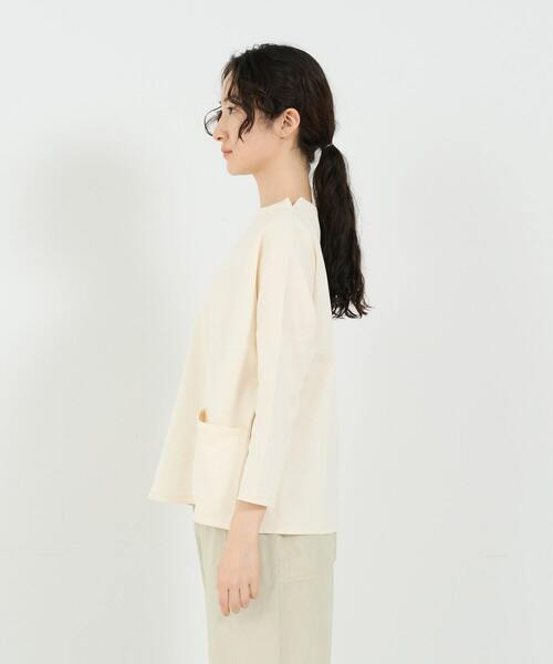 「conges payes ADIEU TRISTESSE」 7分袖カットソー FREE アイボリー レディース_画像8