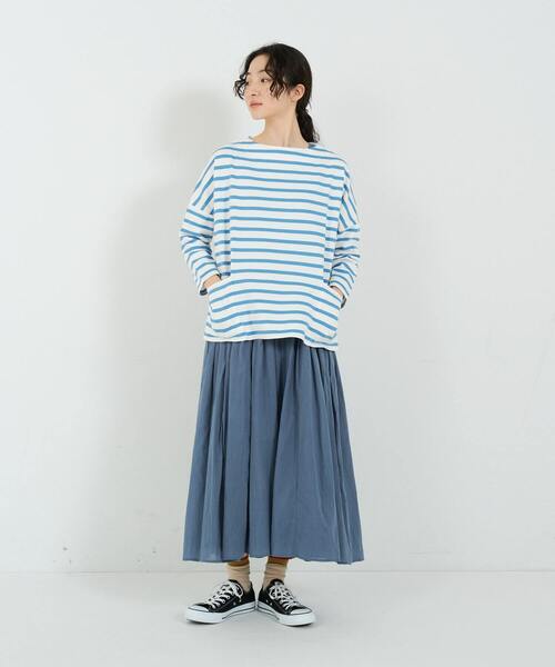 「conges payes ADIEU TRISTESSE」 7分袖カットソー FREE アイボリー レディース_画像9