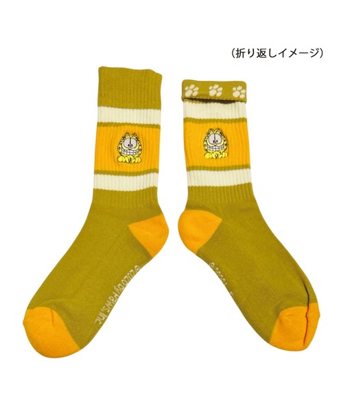 Rendez-Vous（ランデブー） 靴下 「 Garfield 」 ガーフィールド