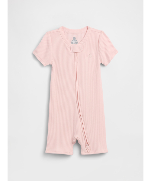GAP（ギャップ） ベビー服 ロンパース はじめてのお気に入り 細リブ