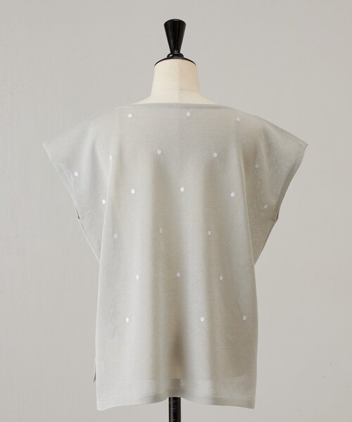 BEARDSLEY（ビアズリー） ニット セーター ドット刺繍ニット