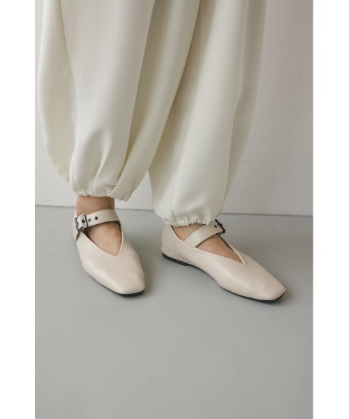 「STYLEMIXER」 フラットパンプス X-LARGE ブラック レディース_画像3
