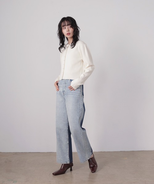 「LIAN」 デニムパンツ MEDIUM ブルー系その他 レディース_画像5