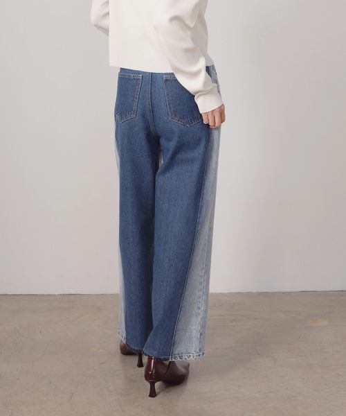 「LIAN」 デニムパンツ MEDIUM ブルー系その他 レディース_画像6