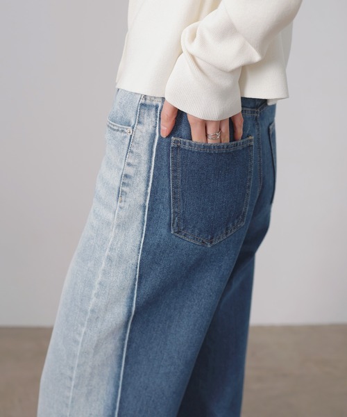 「LIAN」 デニムパンツ MEDIUM ブルー系その他 レディース_画像7