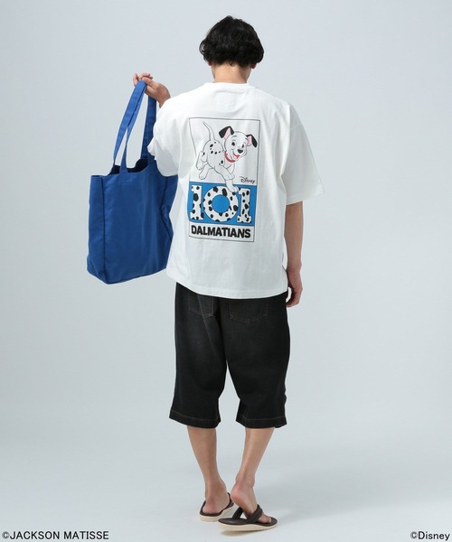 「JACKSON MATISSE」 半袖Tシャツ LARGE チャコールグレー メンズ_画像3