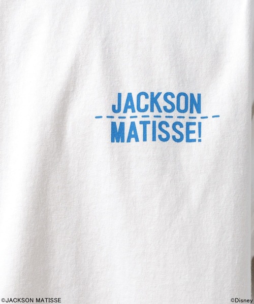 「JACKSON MATISSE」 半袖Tシャツ LARGE チャコールグレー メンズ_画像5