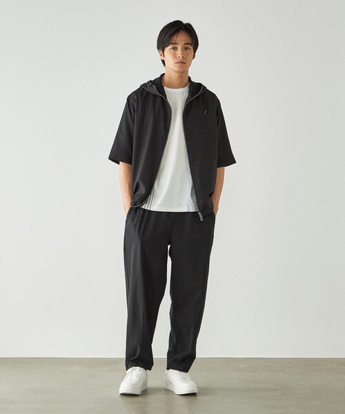 コムコム バルーンパンツ Mサイズ COMME CA ISM（コムサイズム） ワイドパンツ パンツ リップストップ