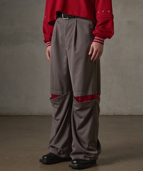 GRANCY スラックス L グレー メンズ : ZOZOTOWN Yahoo!店 - 通販