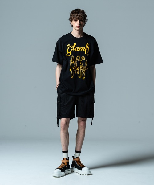 「glamb」 カーゴパンツ M ブラック メンズ_画像6