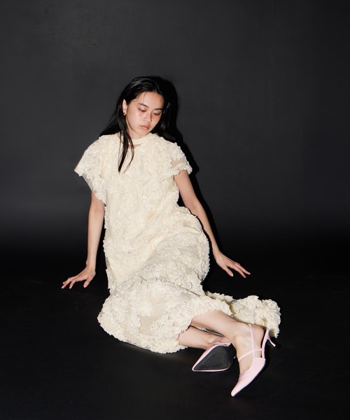 パーティードレス ドレス フラワーバルーンドレス / bloom balloon dress