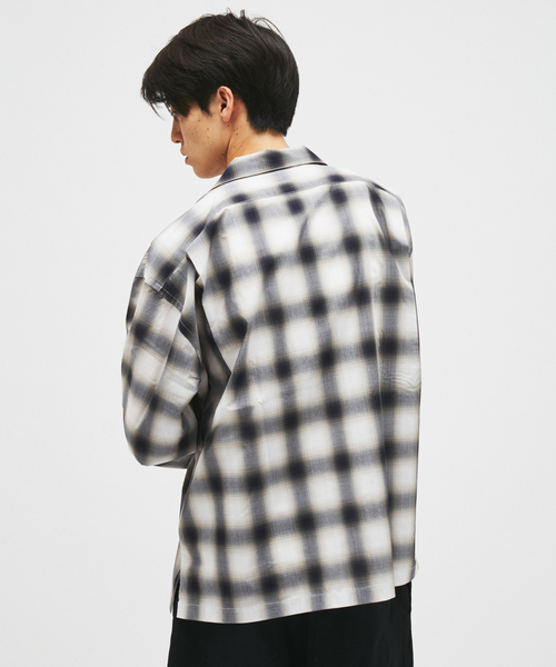029030 JOURNAL STANDARD STEAD チェック JOURNAL STANDARD J.S HOMESTEAD シャツ Stead / ポリ レーヨン