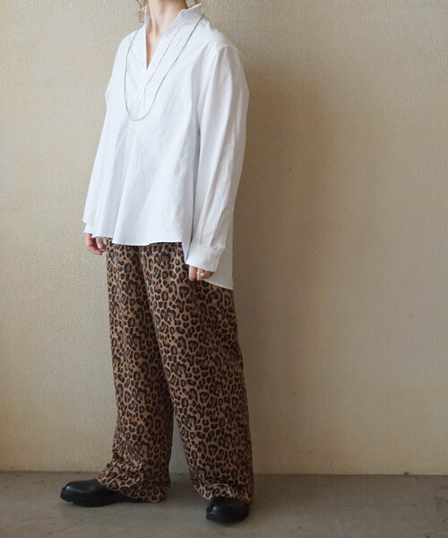 「JOURNAL STANDARD LUXE」 長袖シャツ FREE ホワイト レディース_画像6
