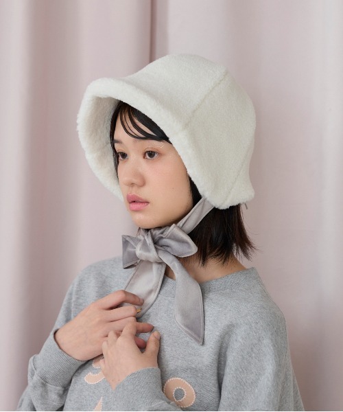 「kaorinomori」 ハット M/57.5cm ブラウン レディース_画像5