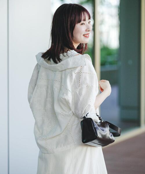 SENSE OF PLACE by URBAN RESEARCH ブラウス シャツ 半袖 ヒラヒラ
