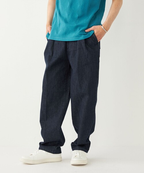 「SHIPS Colors」 デニムパンツ MEDIUM ブルー メンズ_画像2