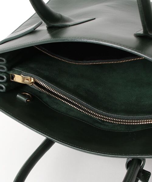「SAINT LAURENT PARIS」 ハンドバッグ - グリーン レディース_画像4