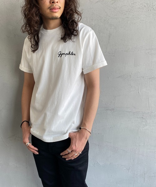 「GYMPHLEX」 半袖Tシャツ M ブラック レディース_画像9
