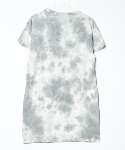 「ROXY」 Tシャツワンピース SMALL カーキ レディース_画像2