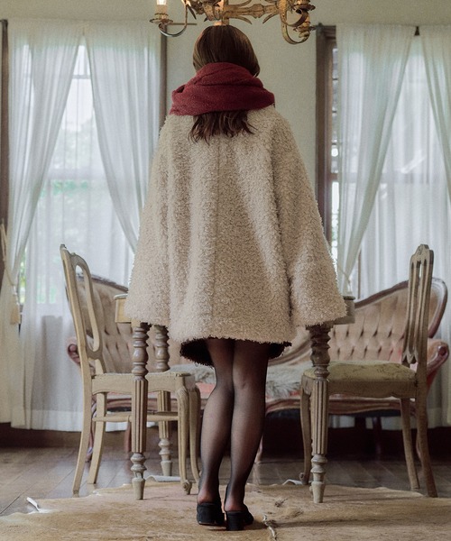 mideal（マイディール） コート アウター poodle middle coat