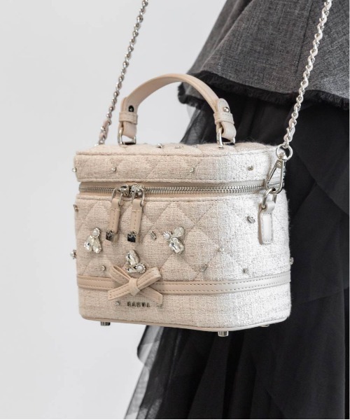RANDA キルティング ビジュー バニティ ショルダーバッグ RANDA（ランダ） ショルダーバッグ バッグ 「Special Bag」2WAY