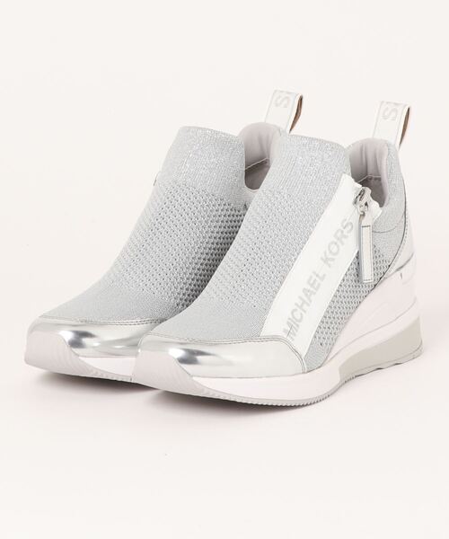 「MICHAEL KORS」 ローカットスニーカー 6 シルバー 여성 (5/7)