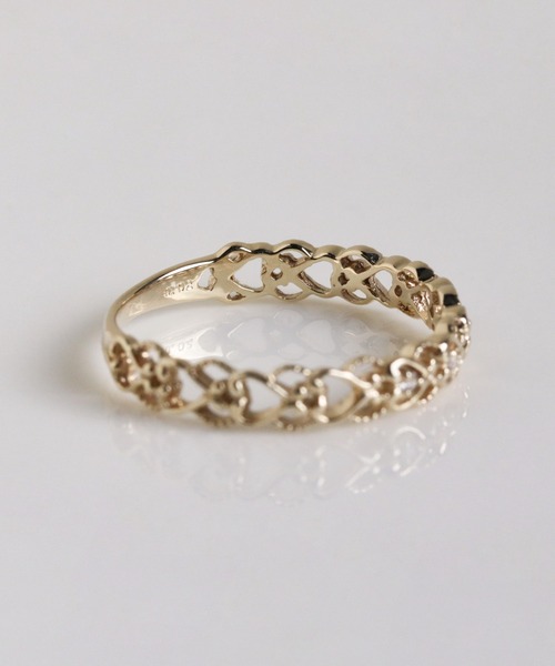 cui-cui（キュイキュイ） 指輪 リング ダイヤモンド レース リング