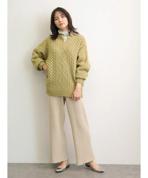 AMERICAN HOLIC（アメリカンホリック） ニット キーネックケーブル