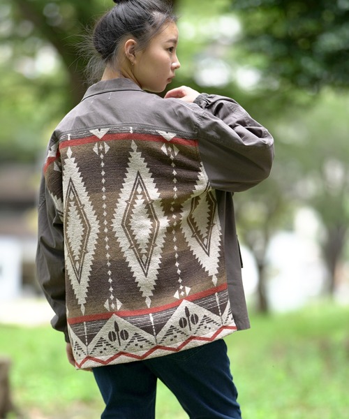 宅送 ジャケット ミリタリージャケット Universal Style Wear ユニバーサルスタイルウェア リメイク ファティーグ シャツ M 65 コート アウター レディースファッション ファッション 12 672 Www Jesuitnola Org