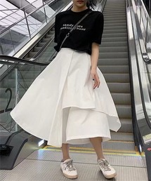 Dream garden スカート アシンメトリーパンツスカート