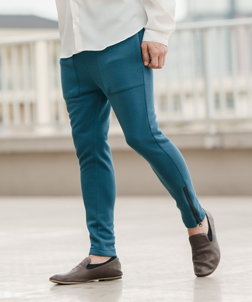 パンツ k8.0 CAMBIO（カンビオ） パンツ mp10333-Bonding Kanoko Skinny Silhouette