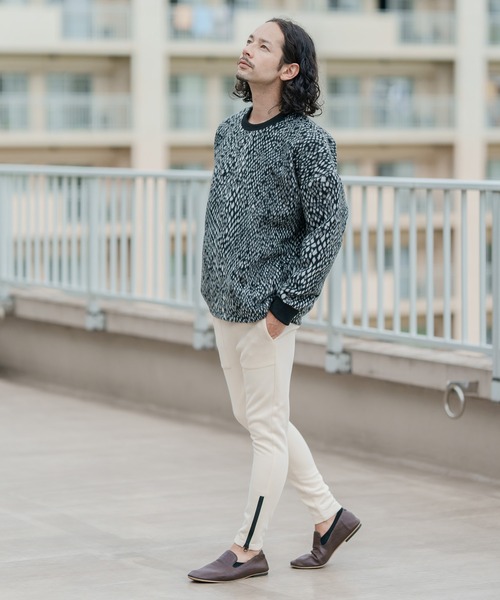CAMBIO（カンビオ） パンツ mp10333-Bonding Kanoko Skinny Silhouette