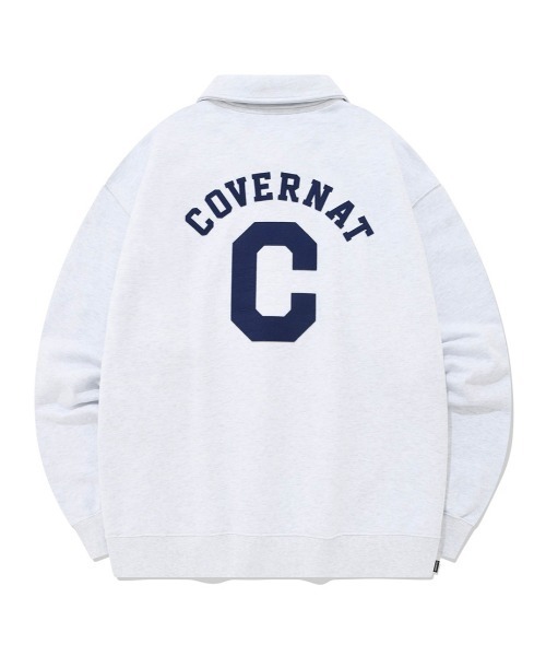 [COVERNAT]★韓国人気★Arch C Logo Fleece Sweatshirt COVERNAT トレーナー スウェット 「COVERNAT」C LOGO ARCH