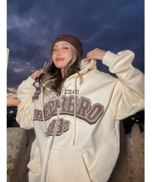 古着卸 まとめ売り カレッジ風 パーカー 8枚セット (メンズ Ｌ ) アーチロゴ フルジップ ニューヨーク ３段ロゴ NB7497 1円スタート