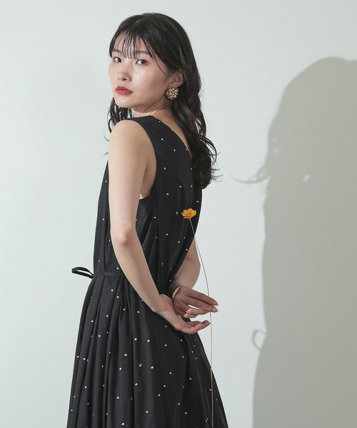 kana  2way デザインスリーブ　ドレス Kana ドレス チュールフリルスリーブ Iライン 2way 結婚式