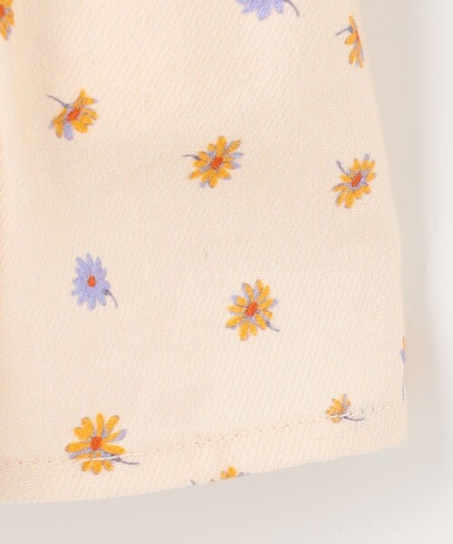 組曲（KUMIKYOKU） スカート 「110-140cm」モノトーン花柄 スカート