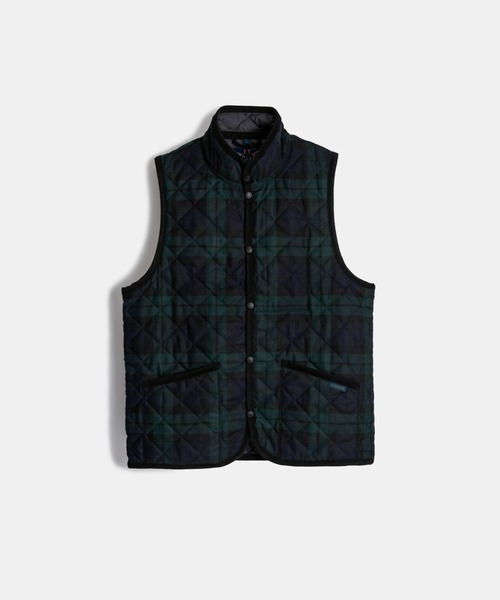 LAVENHAM（ラベンハム） ベスト ジレ BLACKWATCH MICKFIELD MENS