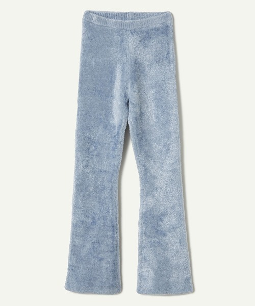 leinwande Shaggy Knit Trousers ブルー Fサイズ leinwande Shaggy Knit Trousers ブルー Fサイズ