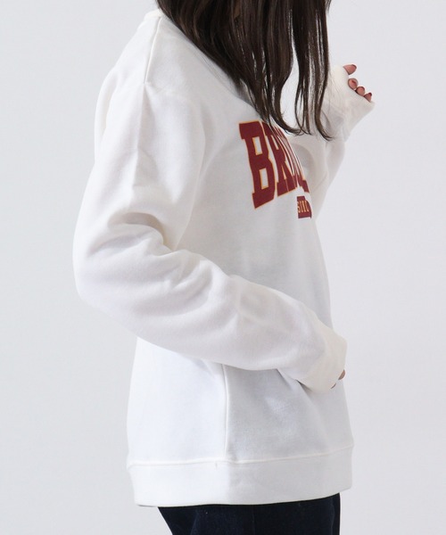 Ace トレーナー スウェット ACE 裏起毛 ミリタリー レディース