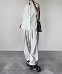 シャツ loose silhouette la...の詳細画像5
