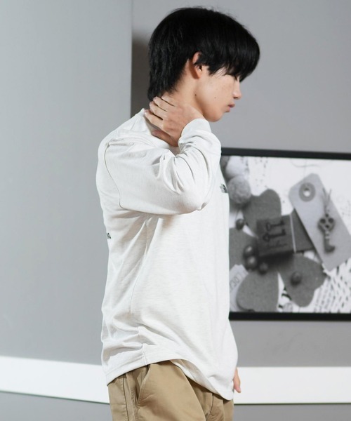 THE NORTH FACE（ザ ノースフェイス） tシャツ L/S Back Square Logo